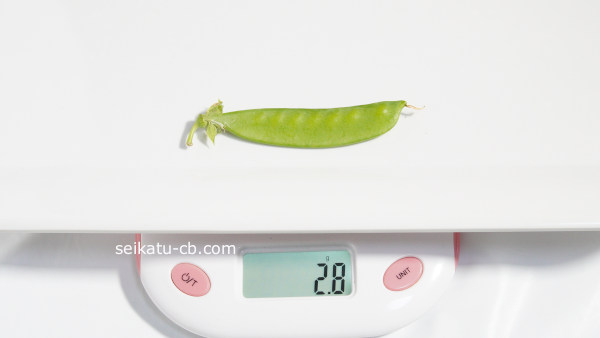 さやえんどうの数え方・単位は1本、1莢、1枚？ | 生活知恵袋