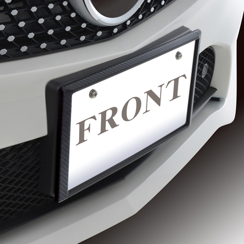 カーボンナンバーフレームセット | カー用品のセイワ