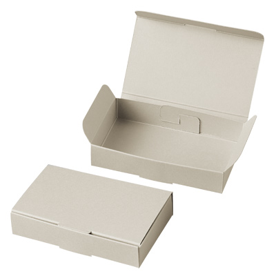 ケースN式 グレー 名刺サイズ: ギフトボックス・外箱｜包装資材・梱包