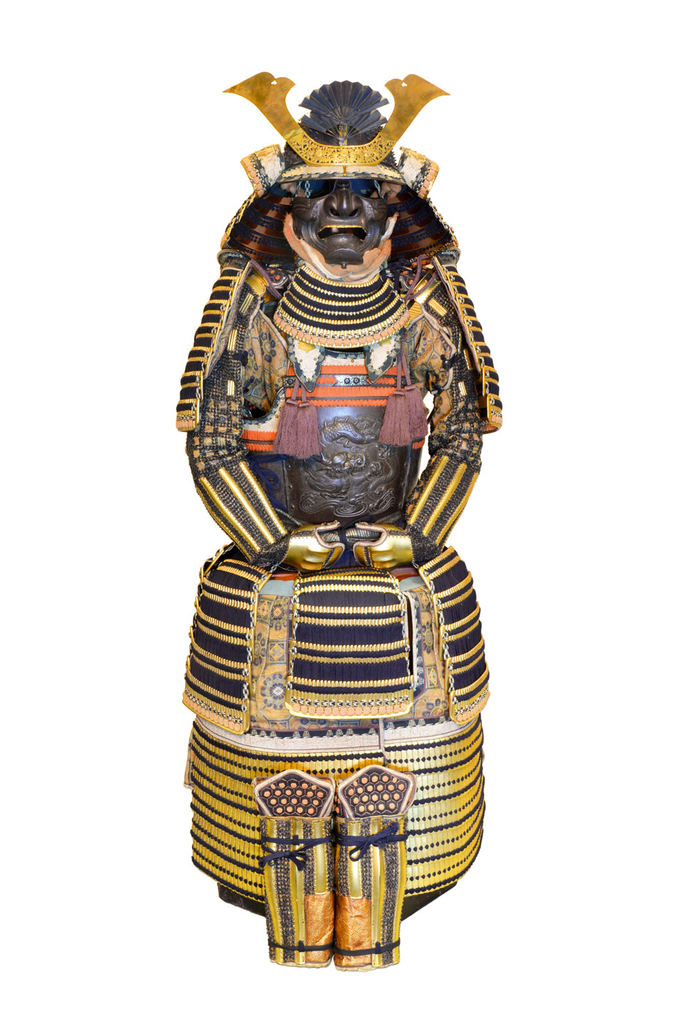 甲冑/鎧 紺糸威明珍在銘五枚胴具足｜刀・日本刀の販売なら日本刀専門店