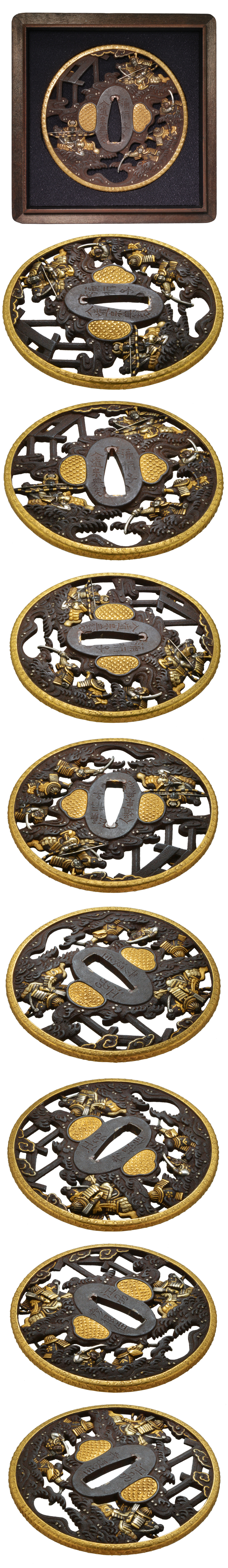 鍔 藻柄子入道宗典製（TU-040719)｜刀・日本刀の販売なら日本刀専門店