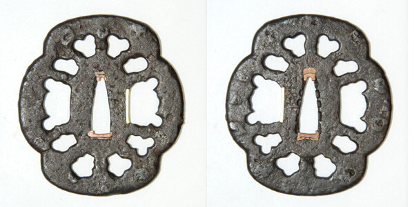 鍔 山吉兵 鎌 (TU-072813)｜刀・日本刀の販売なら日本刀専門店の【銀座