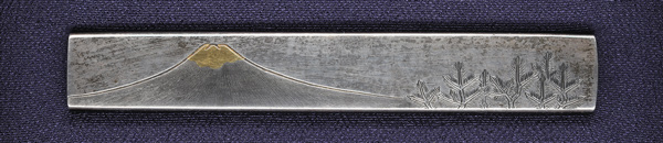 小柄 銘 後藤光守(花押) 富嶽若松図小柄(KO-011025)｜刀・日本刀の販売