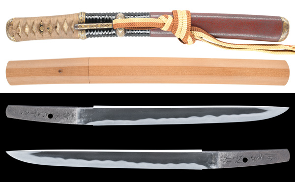 鎧通し短刀 作陽士正利 嘉永六年冬 (TA-040125)｜刀・日本刀の販売なら