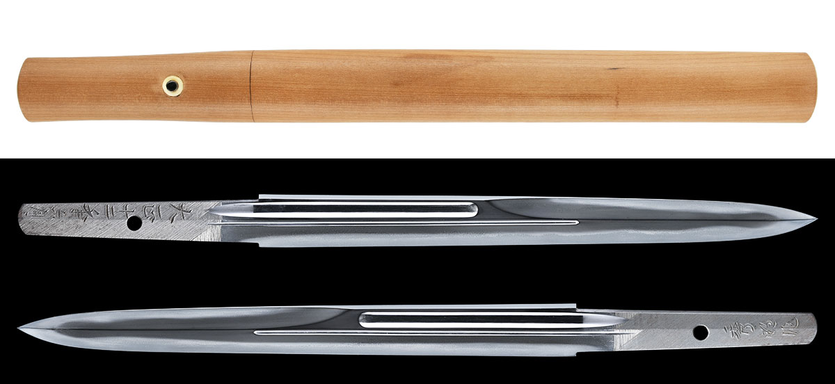 短刀 秀明作(堀井秀明) 大正十二秊六月 (TA-100125)｜刀・日本刀の販売