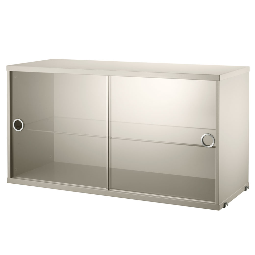 ディスプレイキャビネット W78×D30×H42cm / MDFString Furniture