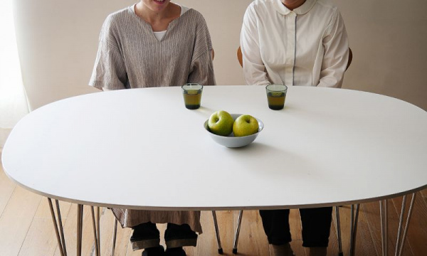 スーパー楕円テーブル B612 W150×D100cmFRITZ HANSEN（フリッツ