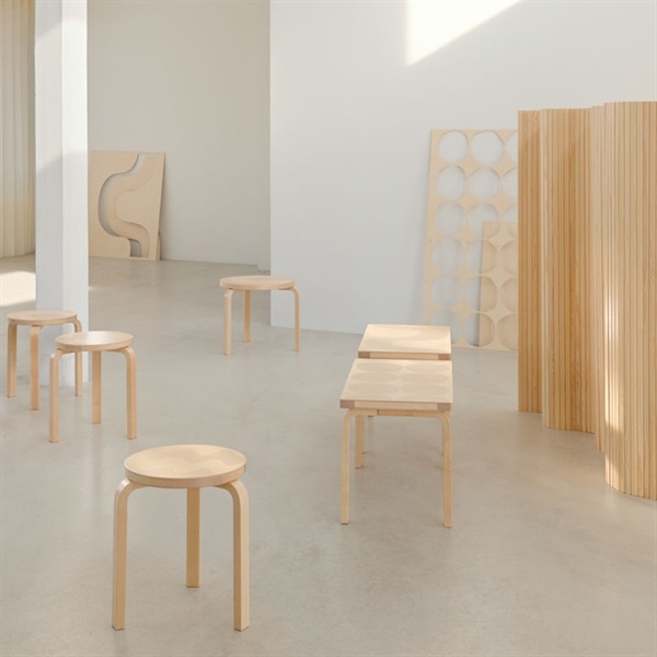 アルテック + マリメッコ / スツール60 セイレーニArtek（アルテック