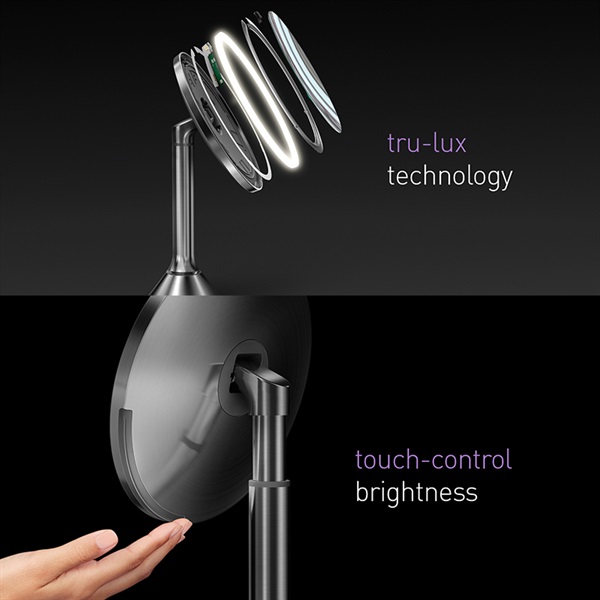 センサーミラー ブライトネス タッチコントロール / ローズゴールド