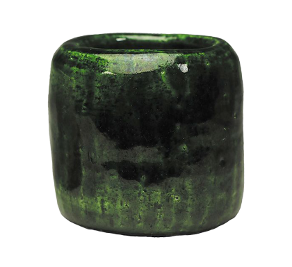 茶道具 皆具（かいぐ） 皆具 紺紫交趾 菊唐草 谷口 菁嵐 作 | 千年の