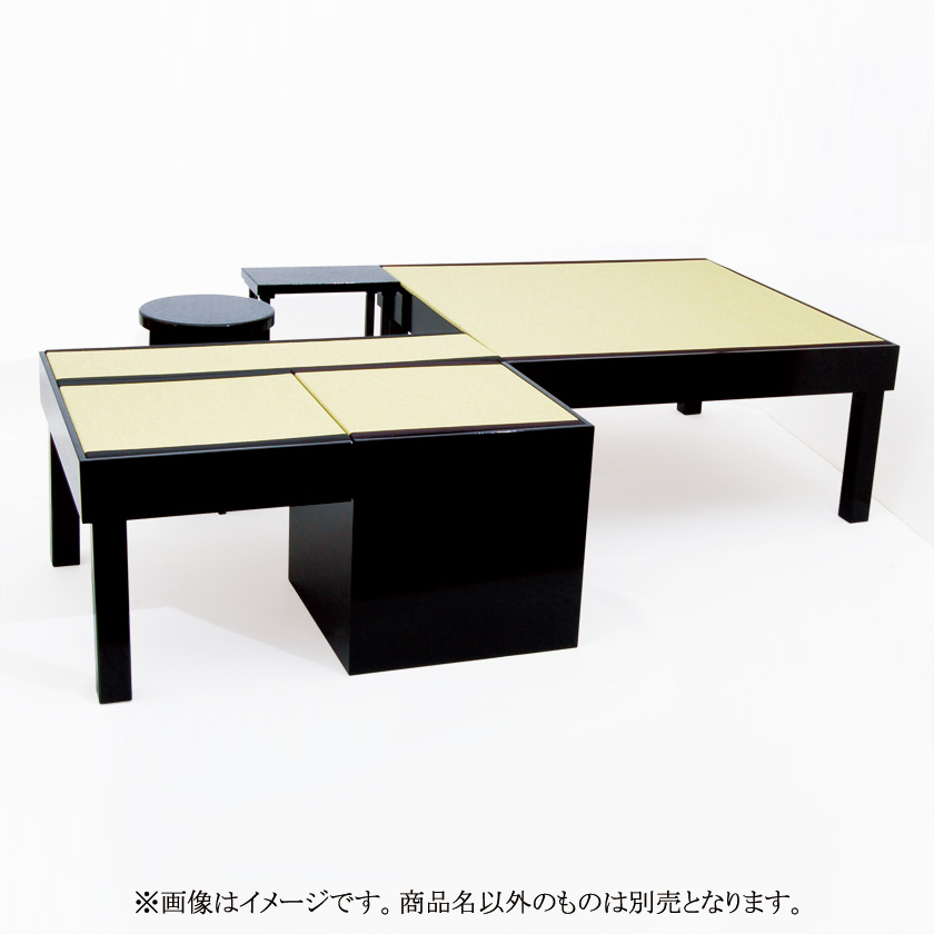 茶道具 立礼棚（りゅうれいだな） 優心なごみ棚（極） 建水台・円椅1台