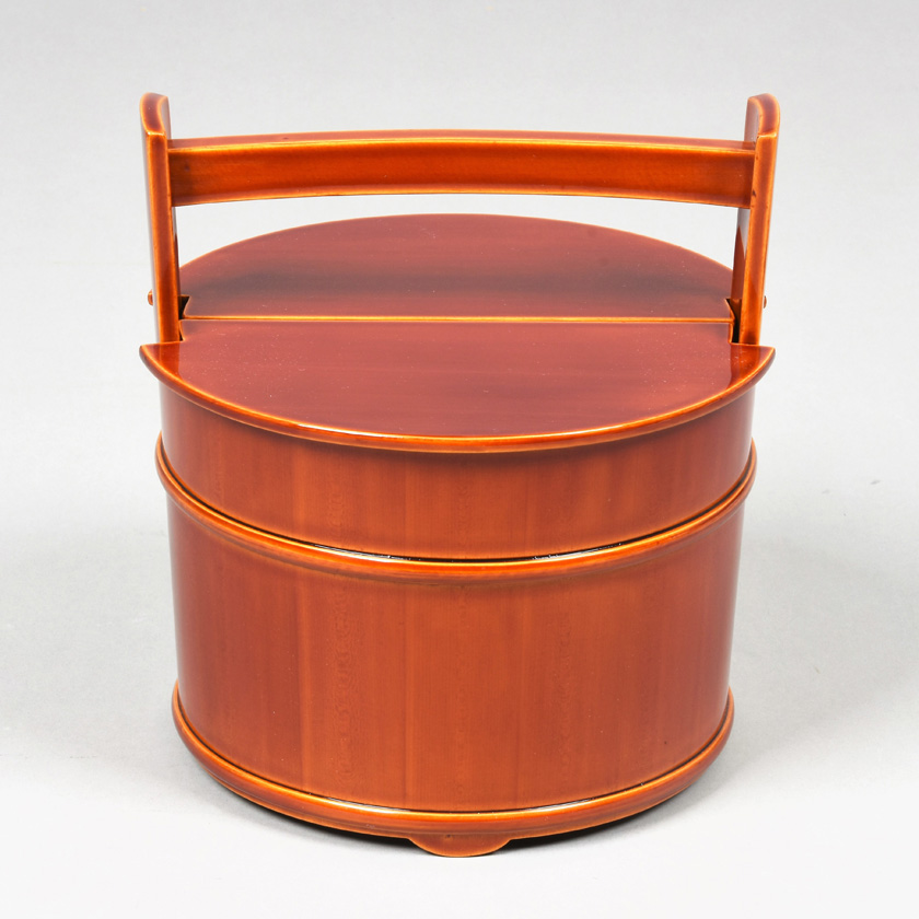 茶道具 水指（水差・みずさし） 飛騨春慶塗 手桶水指 春次 | 千年の