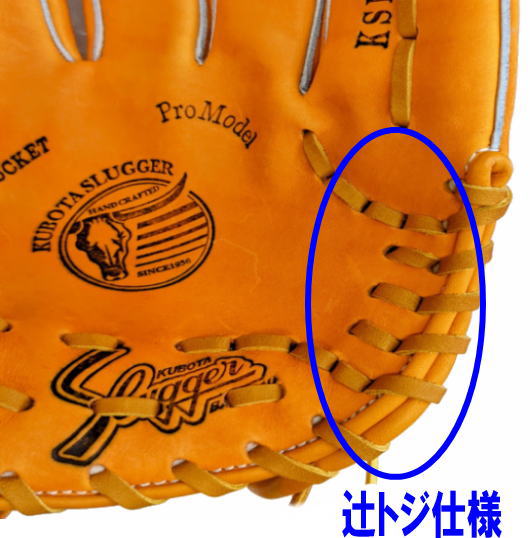 湯もみ型付け無料】久保田スラッガー軟式内野用グラブ 永遠の人気《辻