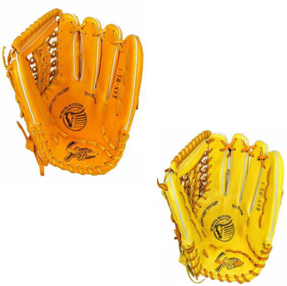 Sugger KSN-ML-1 軟式グローブ イエロー Sugger KSN-ML-1 軟式グローブ