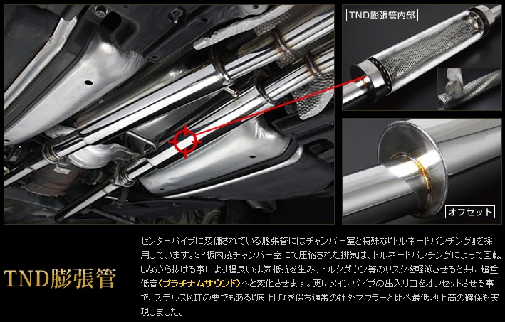 ハイパワーブースト 【フルデュアルマフラー】 For 18クラウン｜センス