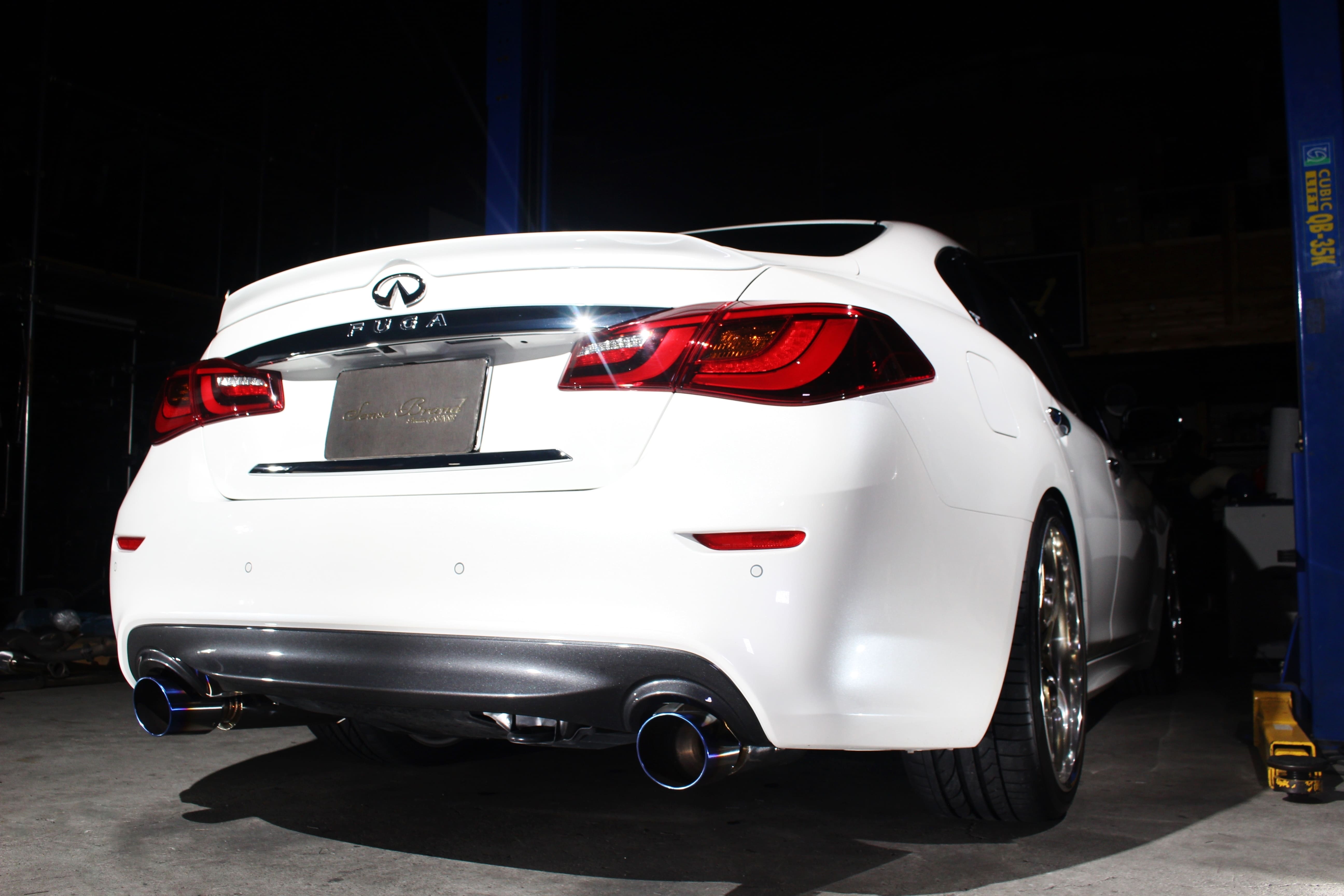 51系フーガ/リアピースマフラー【スタンダード】｜SENSE BRAND