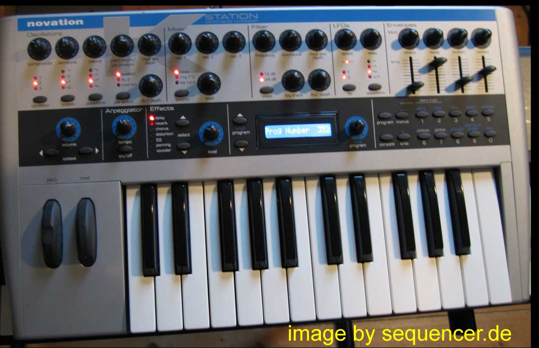 Novation a Station , k Station Digital Synthesizer