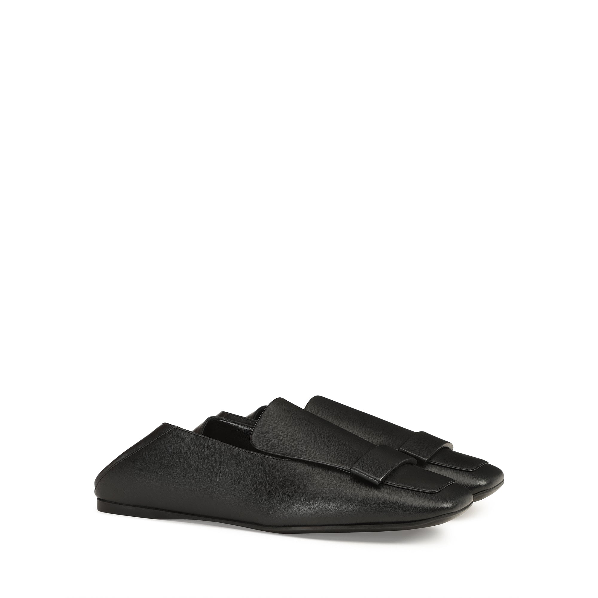 sr1 Slipper - Black | Sergio Rossi