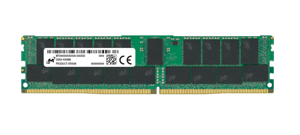 Micron MTA18ASF4G72PZ-3G2R 32GB DDR4 3200MHz PC4-25600 ECC Memory
