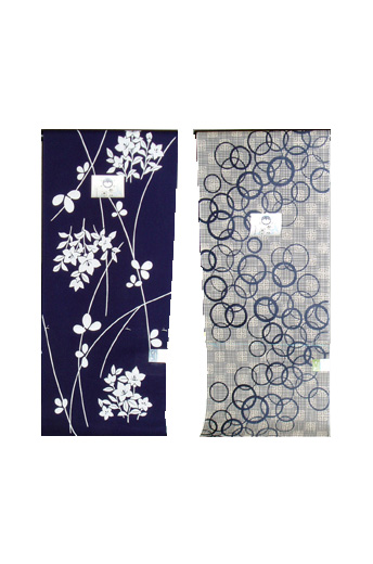 竺仙浴衣反物No19 コーマ白地(和) / 正直屋 愛知県名古屋市で着物