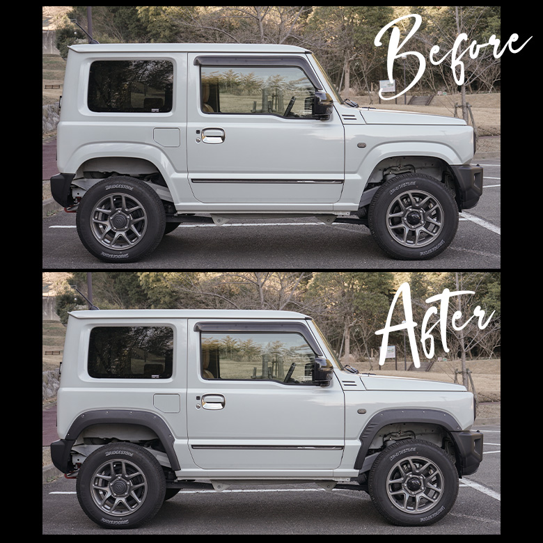 ジムニー JB64W専用 オーバーフェンダー 4p