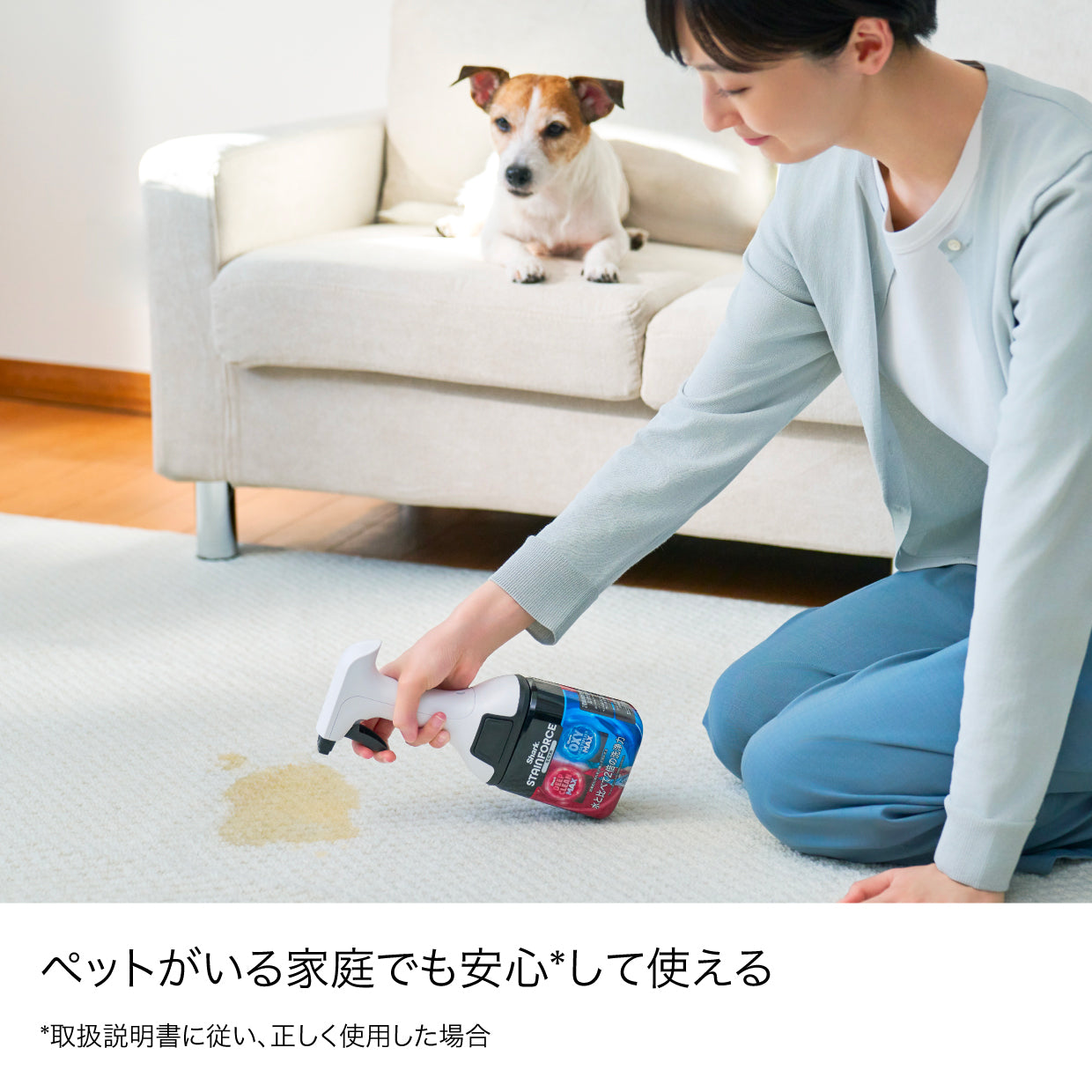 Shark StainForce コードレスシミ取りクリーナー HX100J|HX100J