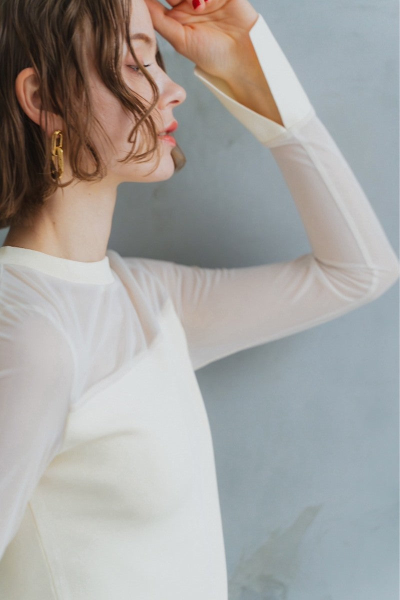sheer line tops – shéller / シェリエ
