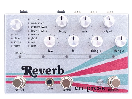 empress effectsの極上リバーブが「Reverb」が入荷！！｜島村楽器