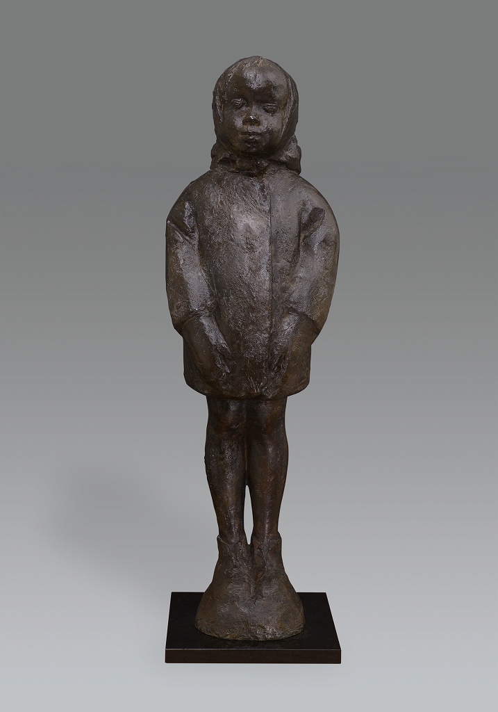 彫刻家 佐藤忠良の子ども像 | SHINWA AUCTION ブログ