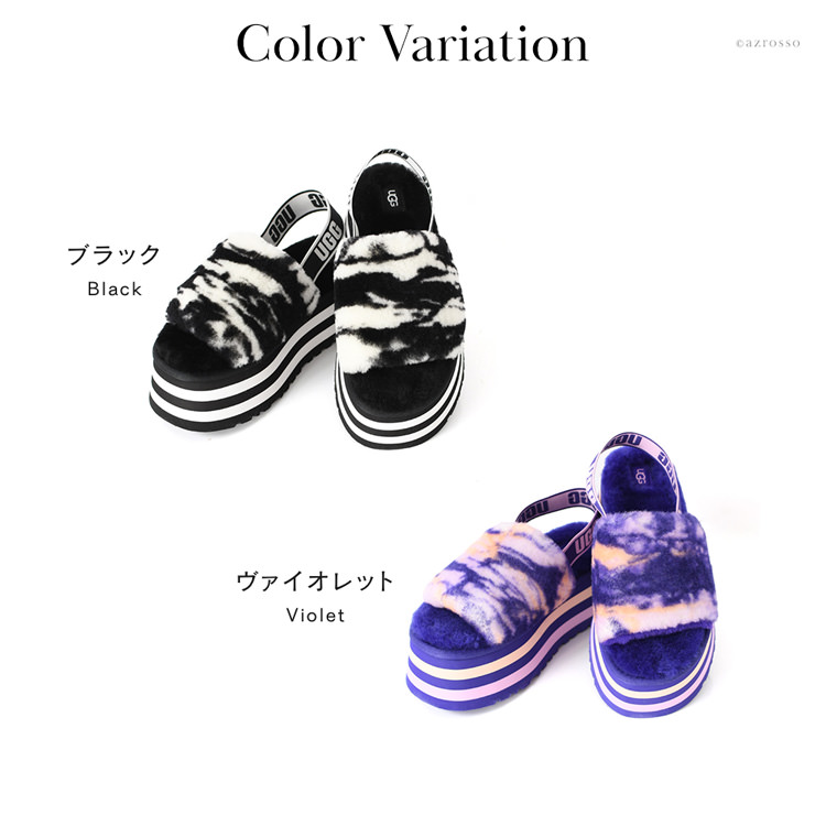 サンダル Disco Marble Slide 厚底 1122032 正規品 アグ UGGの通販