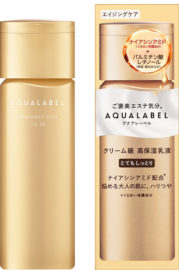 高保湿エイジングケア化粧水・乳液-本気の成分アプローチ｜アクア