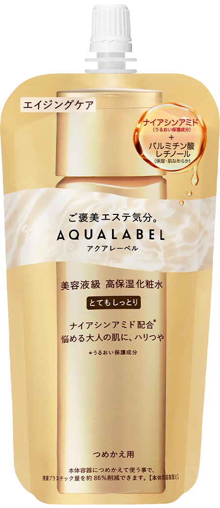 高保湿エイジングケア化粧水・乳液-本気の成分アプローチ｜アクア