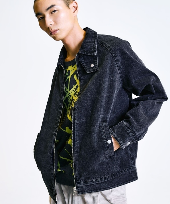 City Ambient Products: デニム ジップ ブルゾン｜ SHIPS 公式サイト