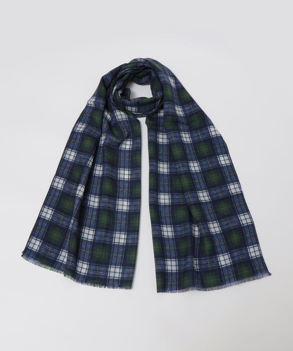 SHIPS: イタリア製 ウール チェック ストール｜ SHIPS 公式サイト