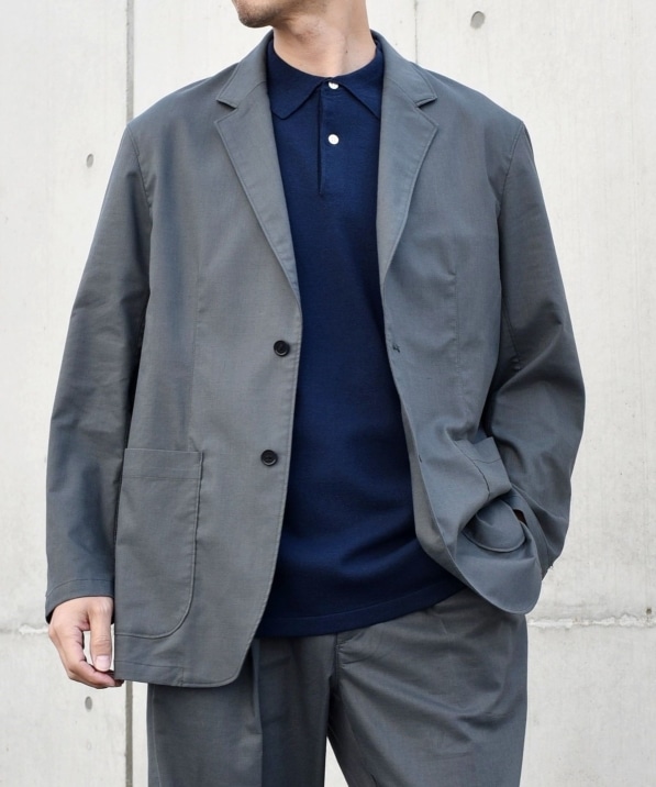 SHIPS any: 〈接触冷感・ストレッチ・遮熱等〉ハイブリッドリネン