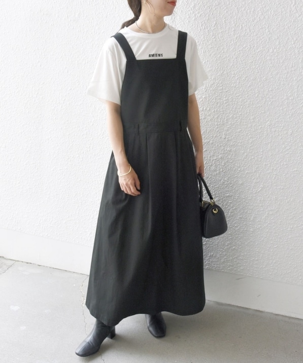 SHIPS any:〈洗濯機可能〉チノ フレア ジャンパー スカート｜ SHIPS