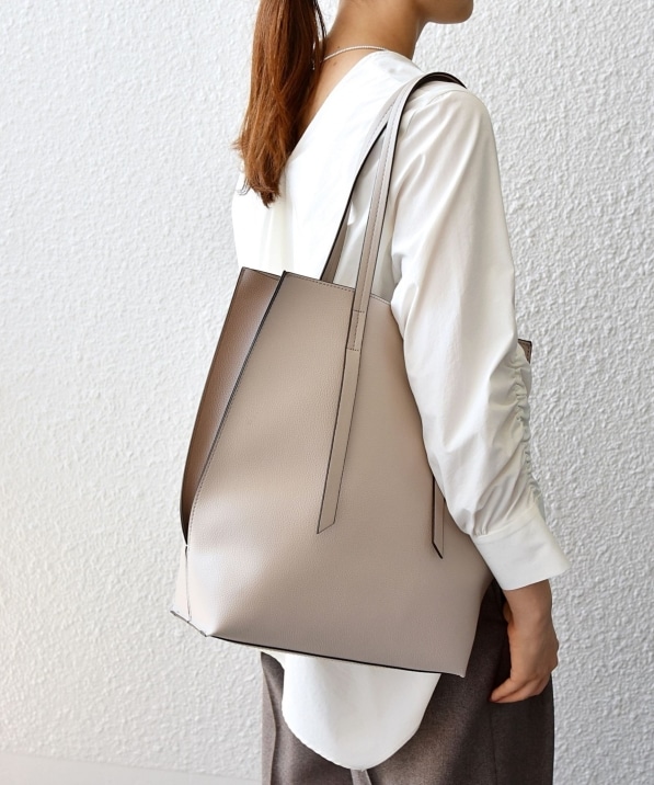 SHIPS any: ポーチ付き バイカラー A4 トート バッグ｜ SHIPS 公式サイト