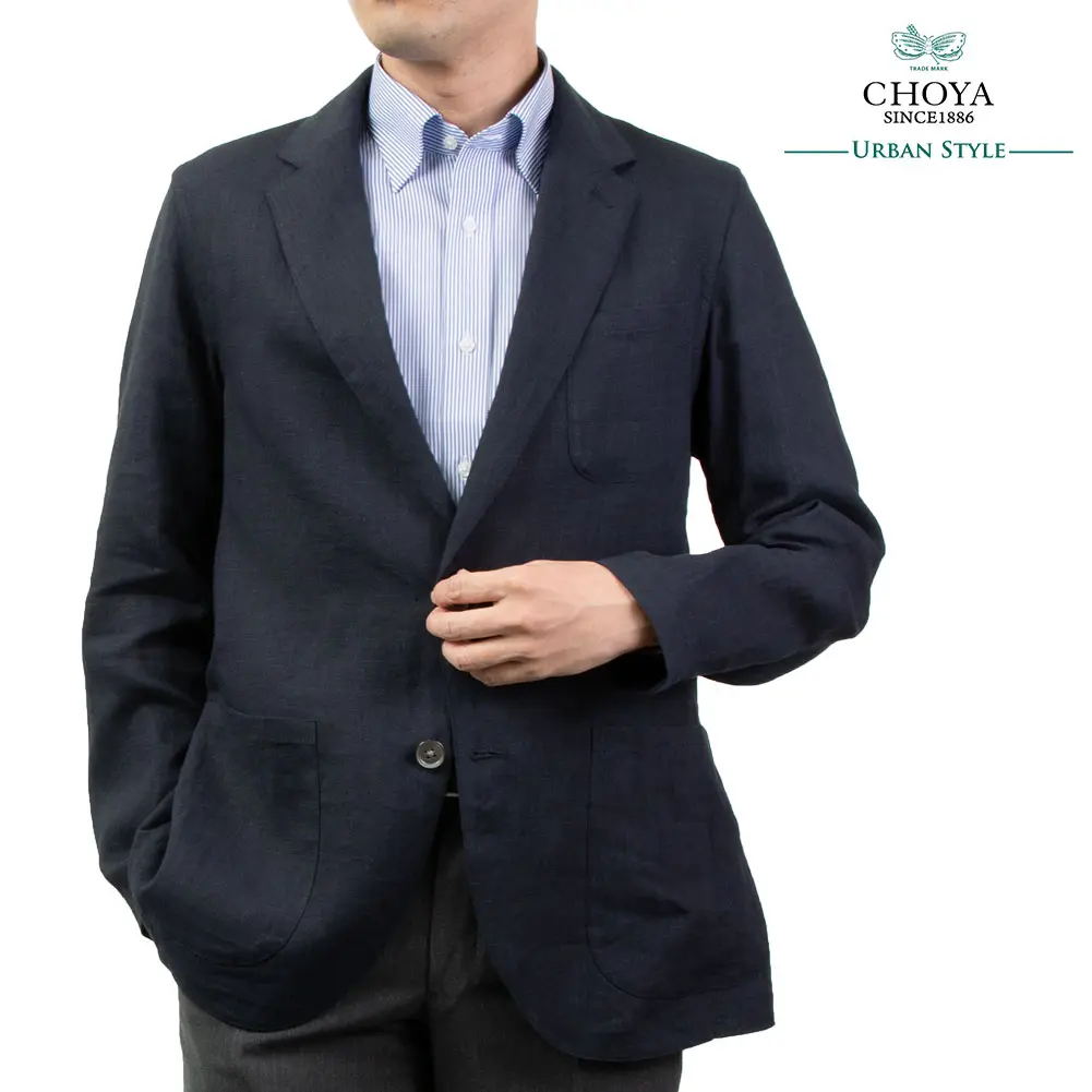 ジャケット リネン 麻 カジュアル オフィスカジュアル クールビズ