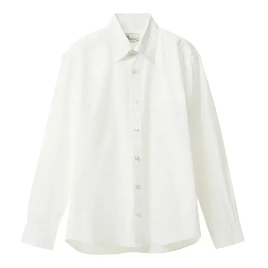 canterbury wood 綿100% コットン 長袖 カジュアルシャツ ボタンダウン