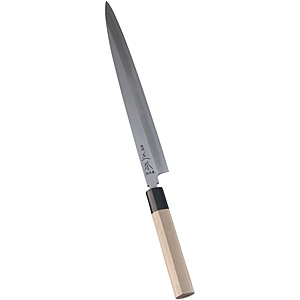 正本総本店 正本 本霞玉白鋼 蛸引刺身 27cm - 調理器具のSHOKUBI