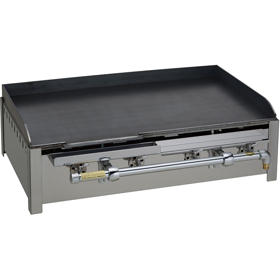 伊藤産業 鉄板焼器 台置き式 LPガス GR-54 500×520mm - 調理器具のSHOKUBI