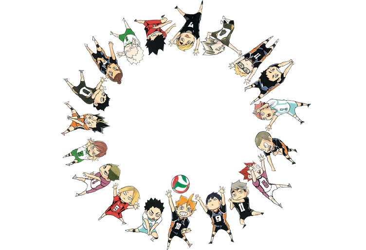 ハイキュー!!展 ゲンガ×タイカン』限定チビキャライラスト初解禁