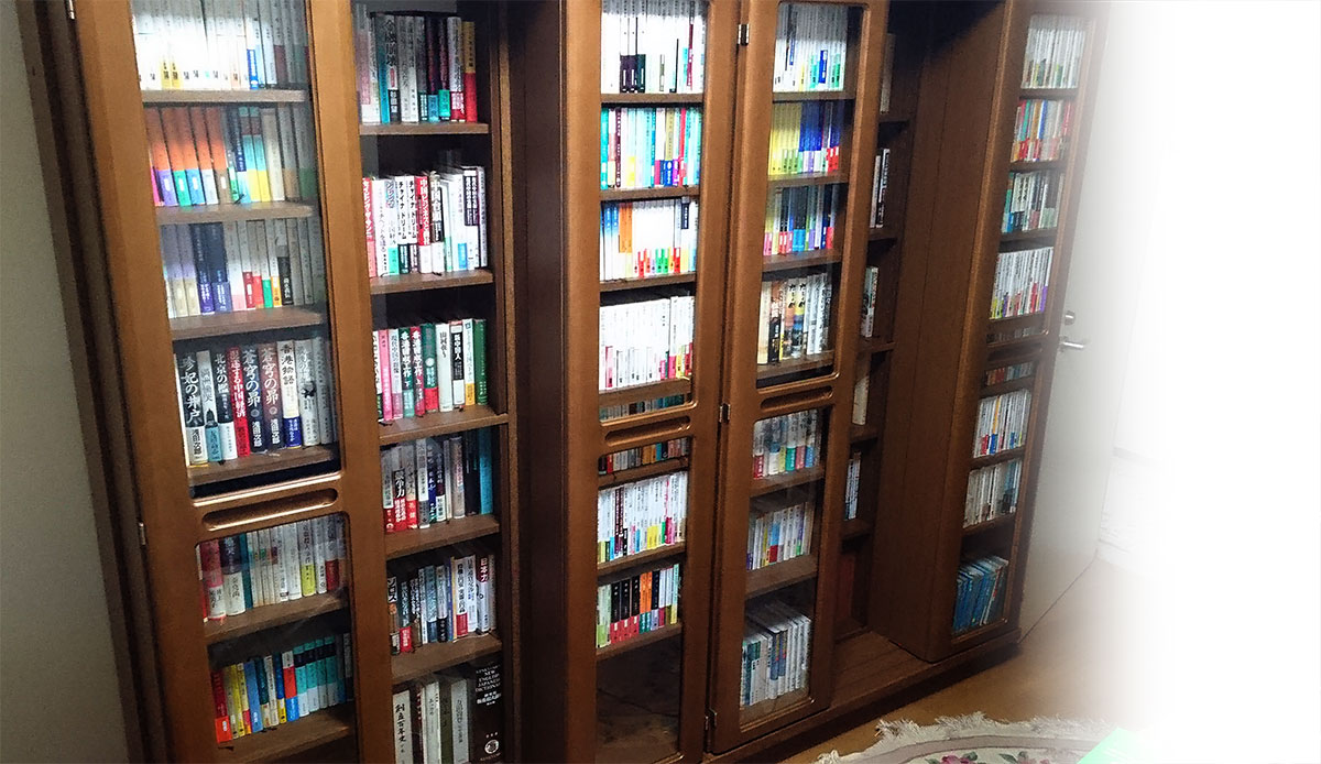 国産スライド書棚メーカー・ブックマンの正統後継品【書斎家具通販】