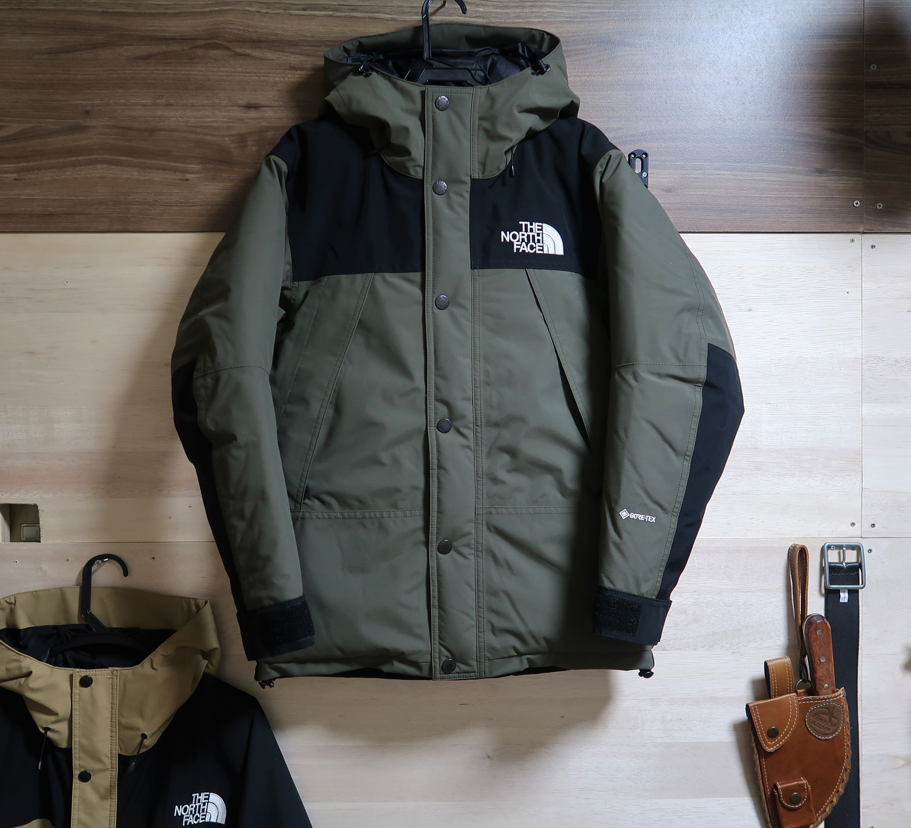 THE NORTH FACE】マウンテンダウンジャケット、ニュートープのサイズ感