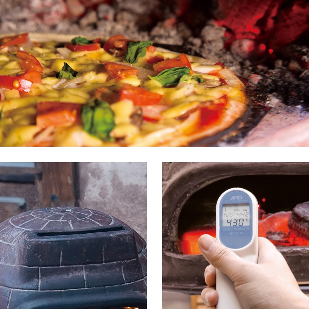 メキシコ製ピザ窯チムニー: ガーデンエクステリア