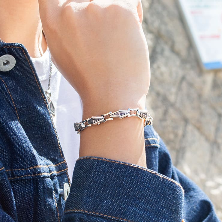 メンズ シルバーブレスレット [DB-189]