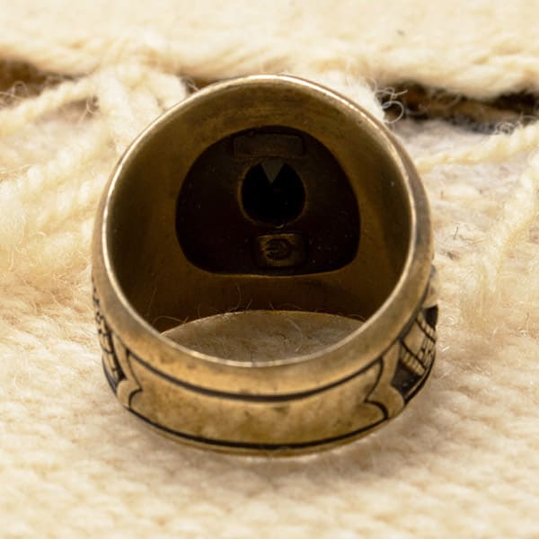 PREPPY BOY】オニキス×ブラスリング [DR-233OX]