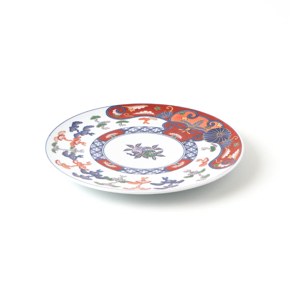 古伊万里風松絵 皿（24cm） ｜ 有田焼の源右衛門窯公式オンラインショップ