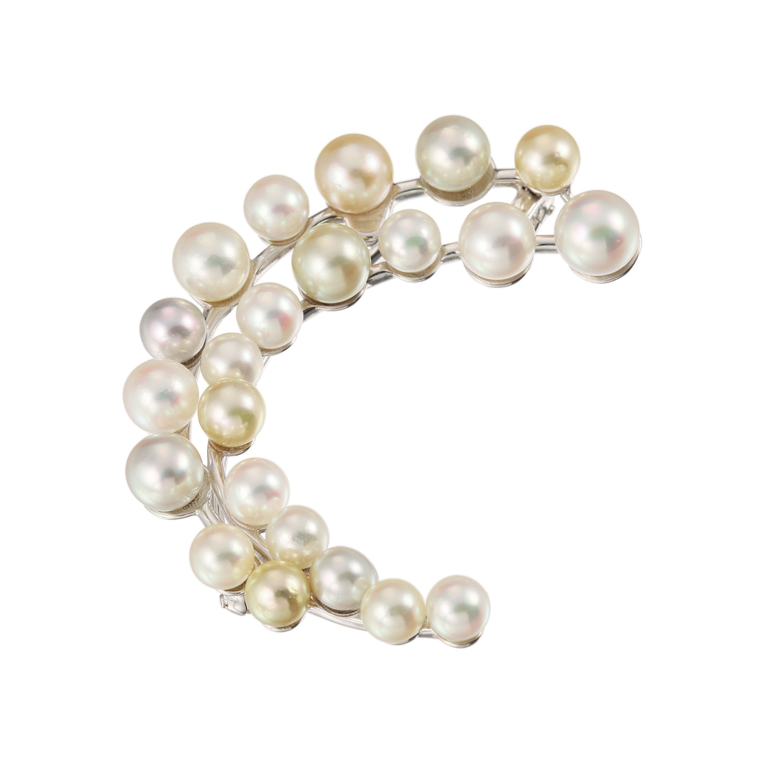 パール ユリマ ハロン湾産 無調色越物 マルチカラーアコヤパール