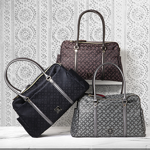 クリスチャン オリビエ はっ水ジャガード 片手で簡単開閉！ 2ウェイ